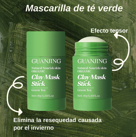 Mascarilla de té verde.