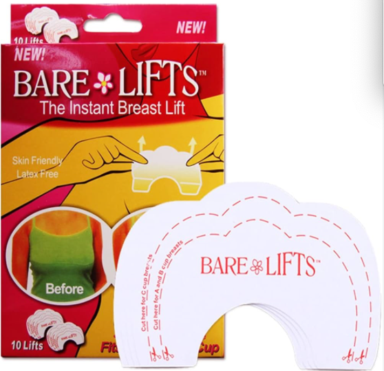 Pack 10 pegatinas levanta pechos