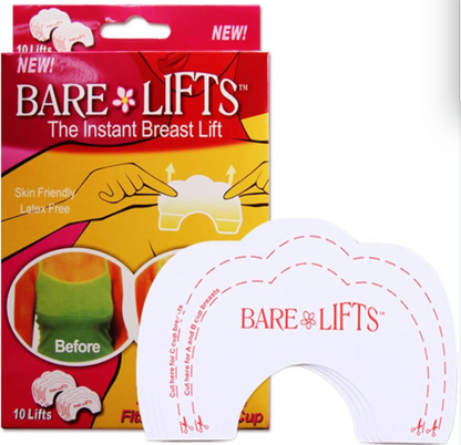 Pack 10 pegatinas levanta pechos