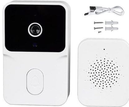 Timbre inteligente con lente gran angular