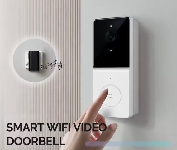 Timbre inteligente con lente gran angular