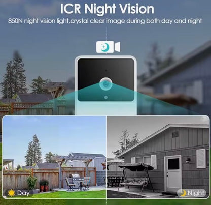 Timbre inteligente con lente gran angular