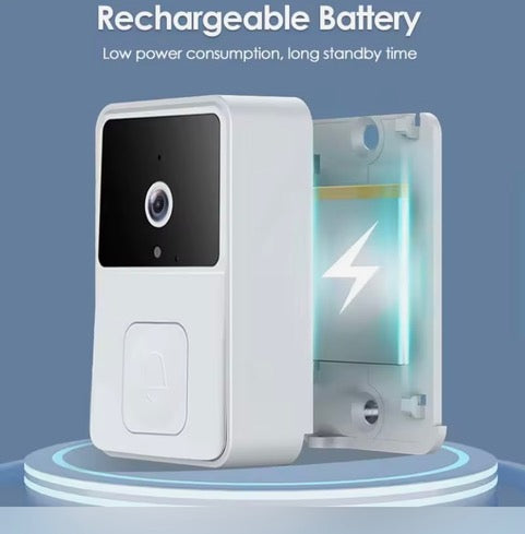 Timbre inteligente con lente gran angular