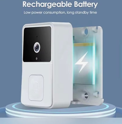 Timbre inteligente con lente gran angular